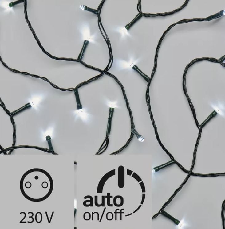 Emos Řetěz s časovačem 180 LED 18