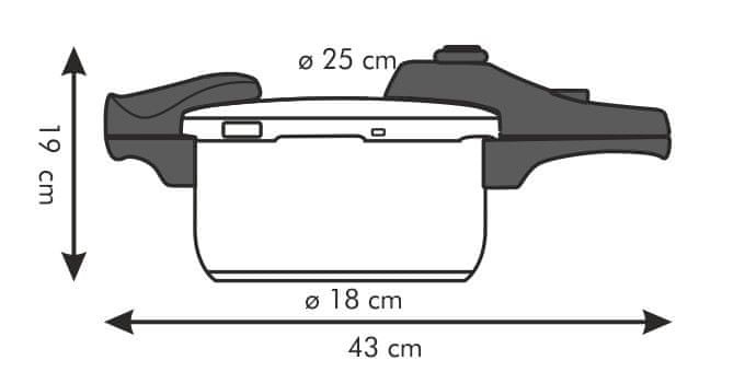 Tescoma Tlakový hrnec BIO EXCLUSIVE+