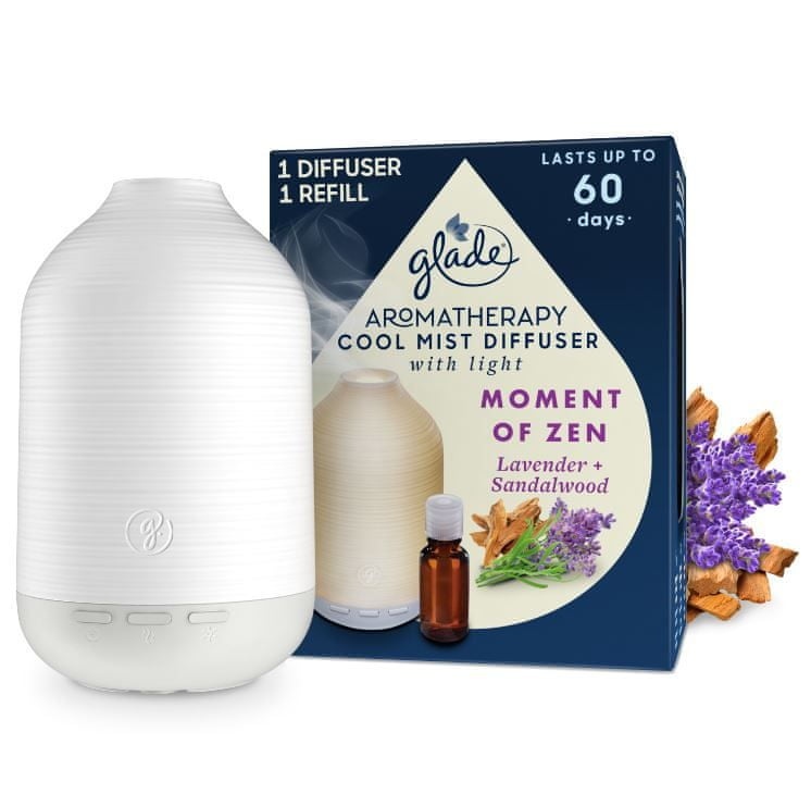 Glade Aromatherapy Cool Mist Diffuser Moment