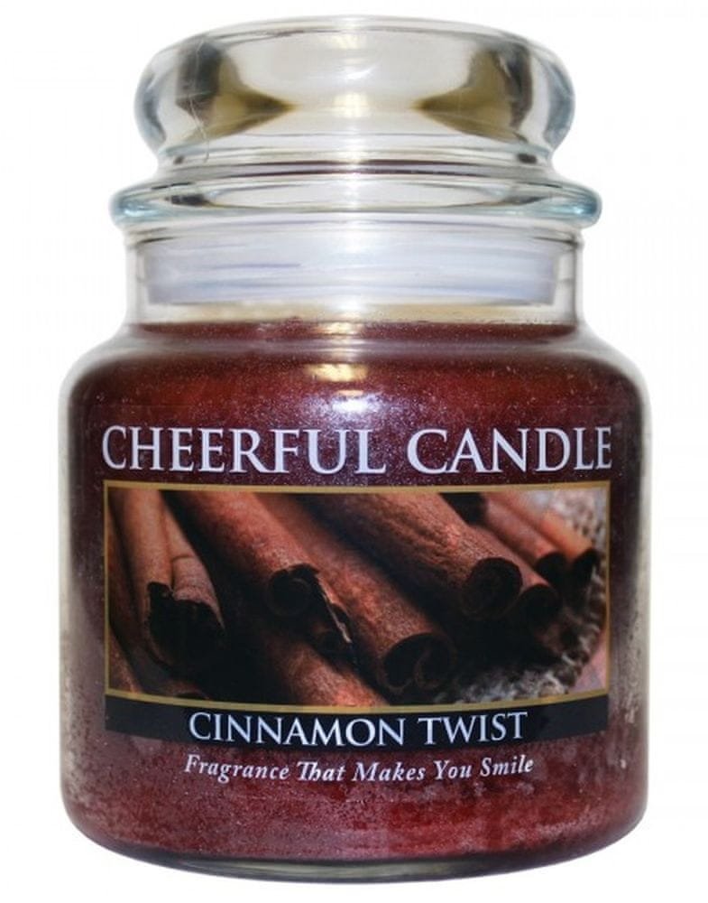 Cheerful Candle CINNAMON TWIST